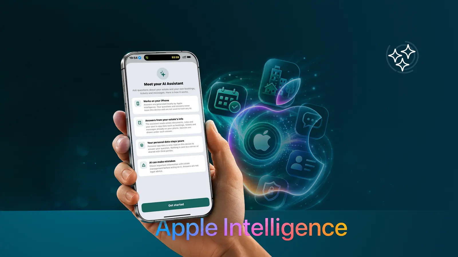 The AI Estate Assistant in the Openitem app