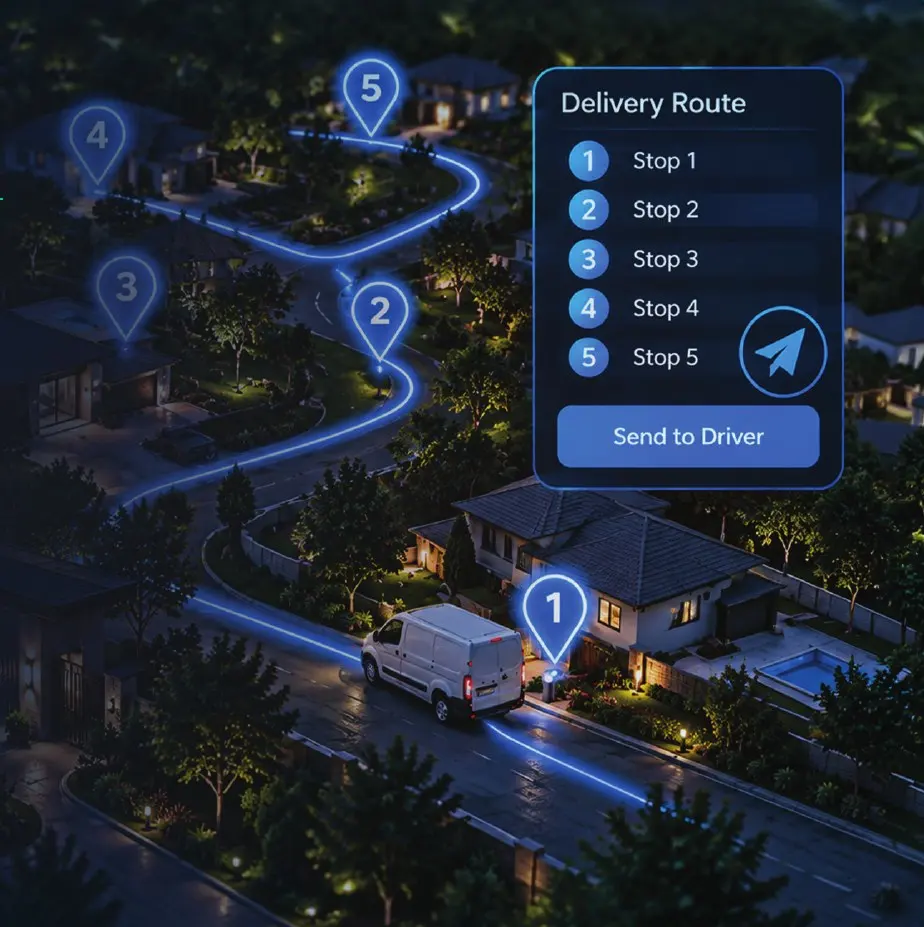 Multi-delivery route planning